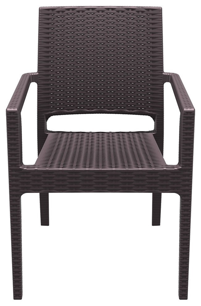 Compamia Ibiza Outdoor Dining Armchairs, Set of 2, Brown