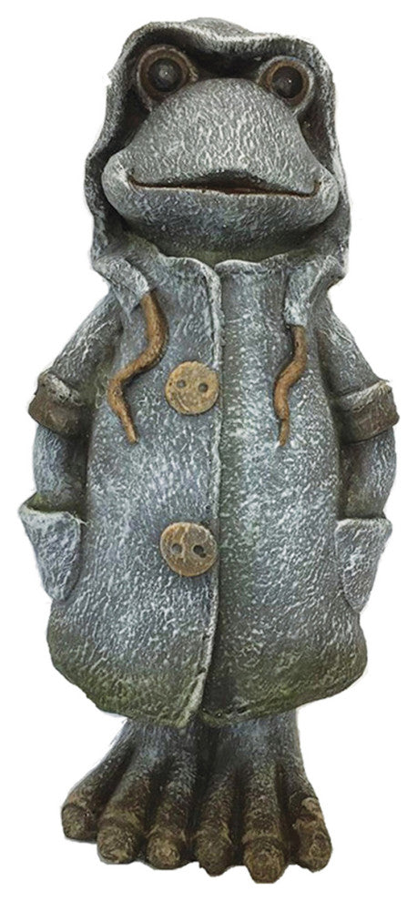 17" Rain Coat Frog