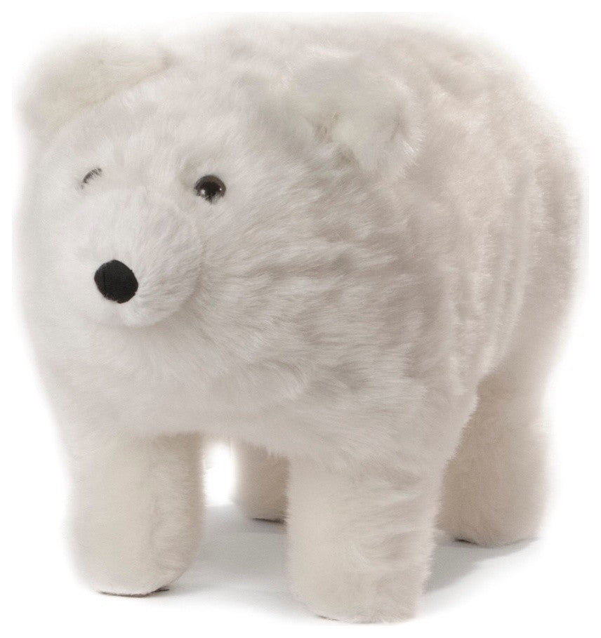 Frosty Polar Bear Footstool