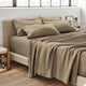 Bare Home 6-Piece Microfiber Sheet Set, Taupe, Full Xl
