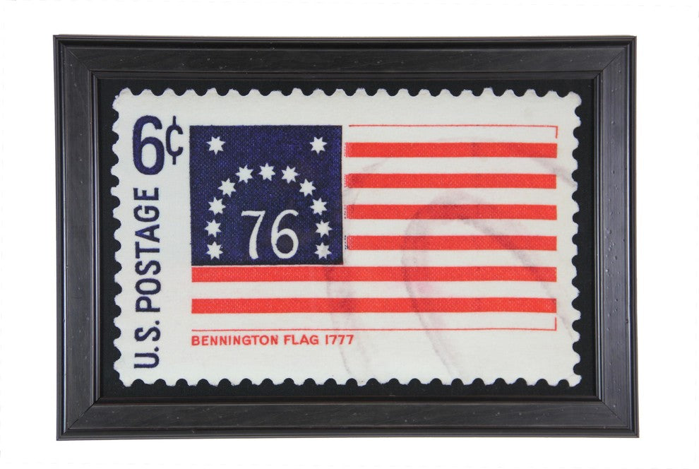 76 Bennington Flag Stamp