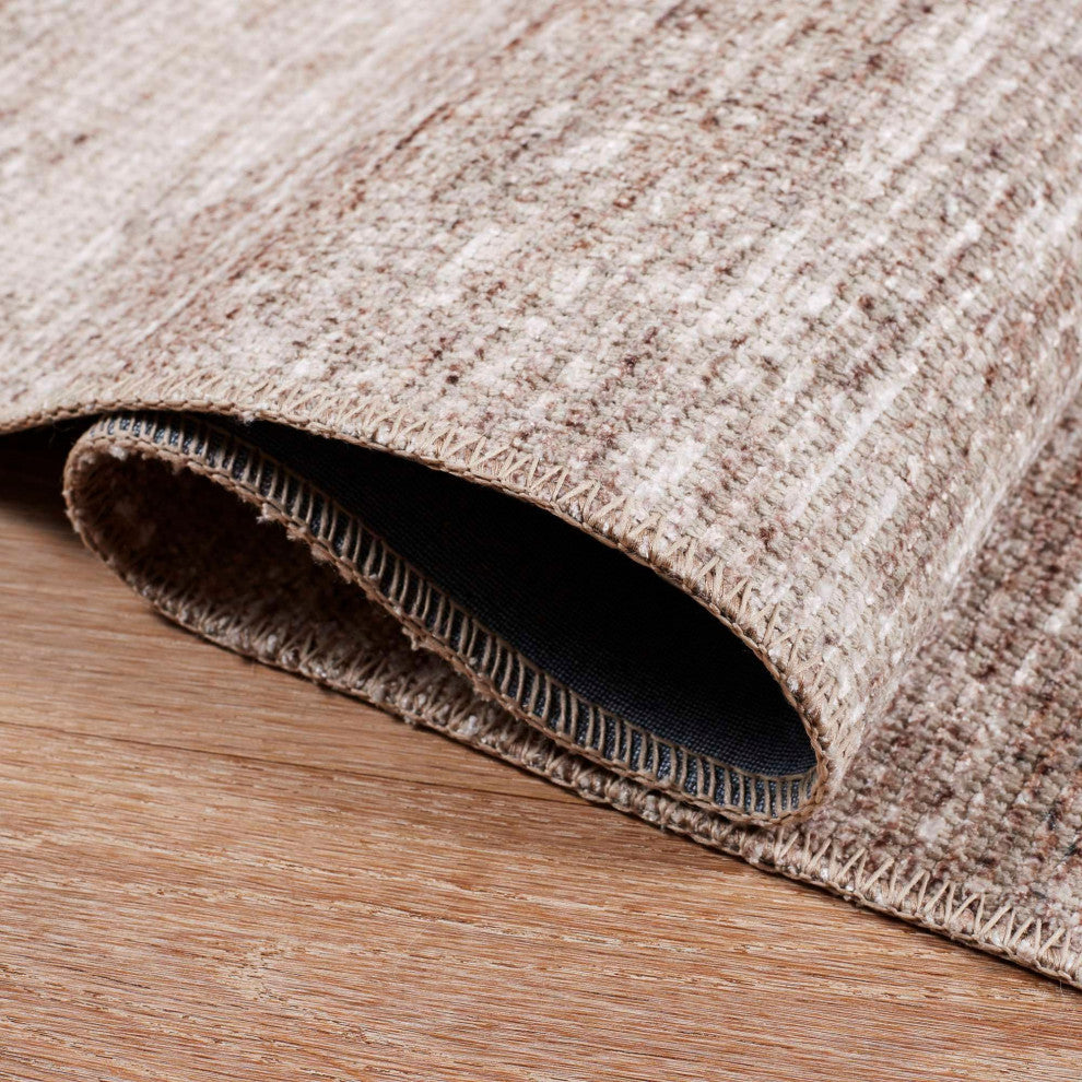 Avalon Diamond Border Area Rug, Natural, 5'x7'6"