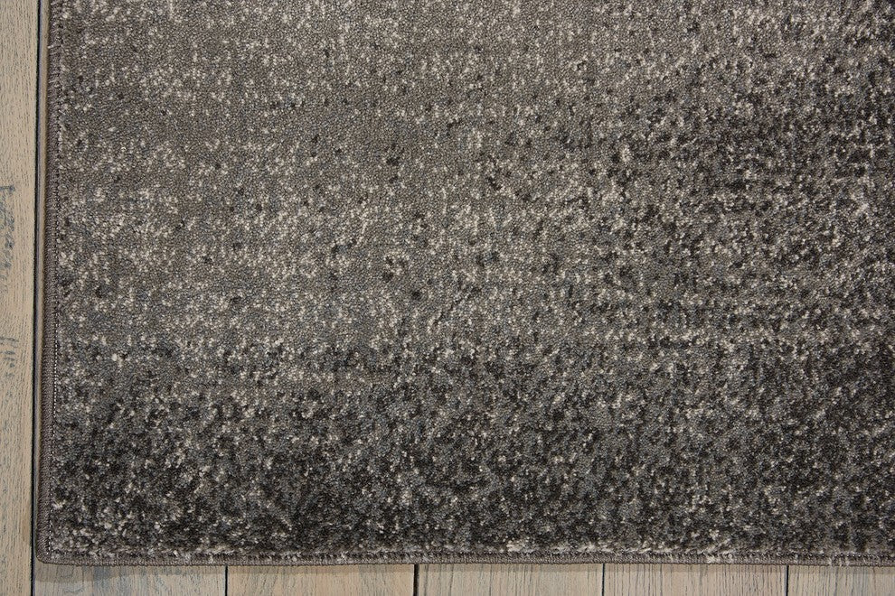 Nourison Maxell 2'2" x 7'6" Grey Modern Indoor Area Rug