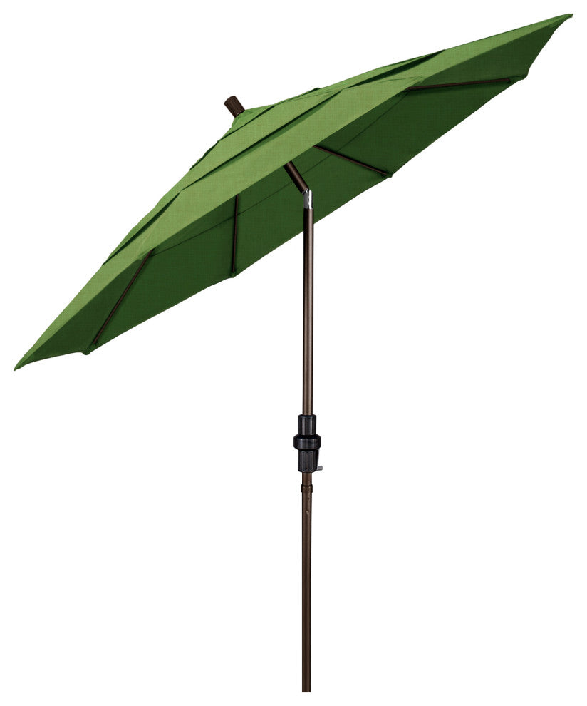 Fiberglass Umbrella Collar Tilt, Sunbrella, Spectrum Cilantro, 11'