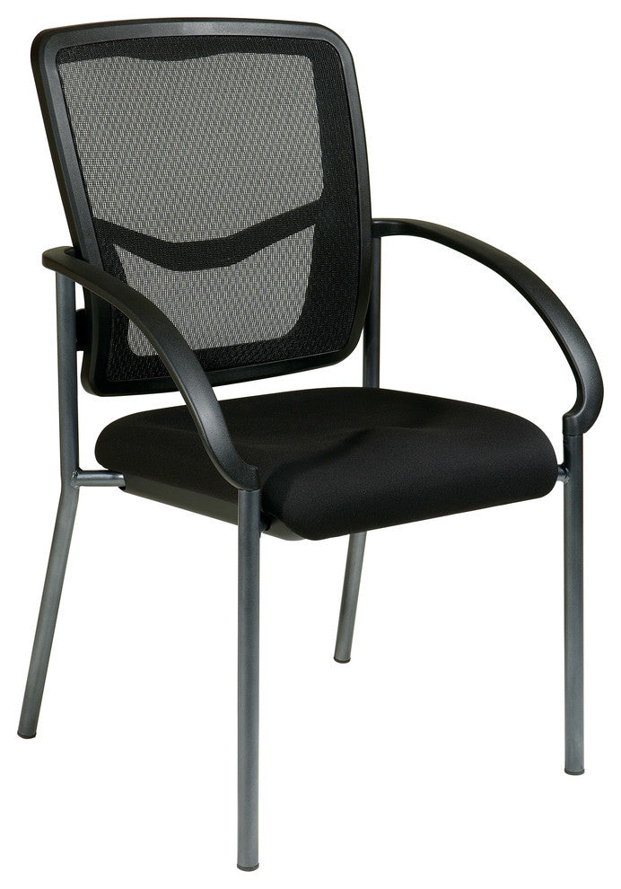 ProGrid Back Visitors Chair With Arms
