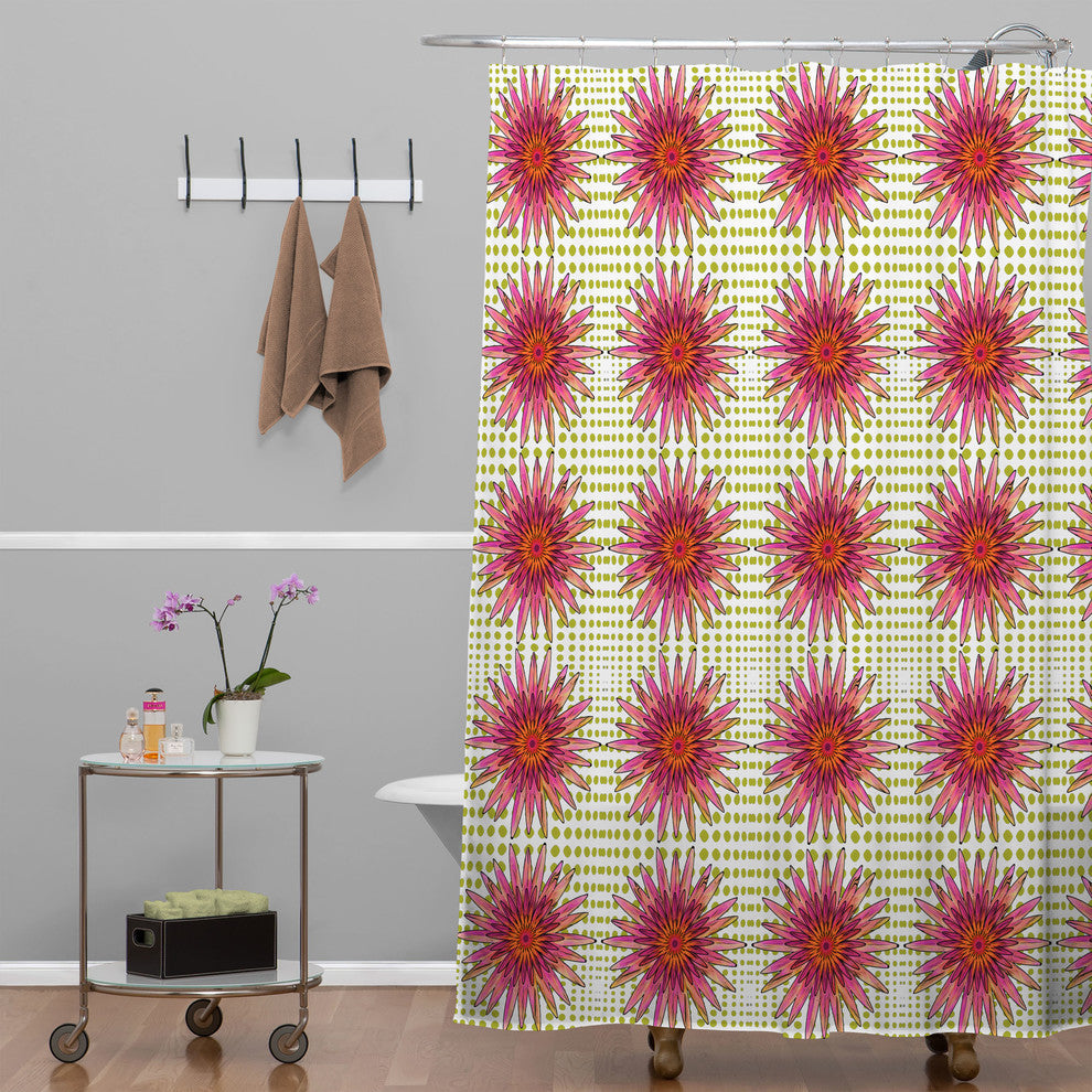 Deny Designs Ingrid Padilla Pretty Pinkies Shower Curtain