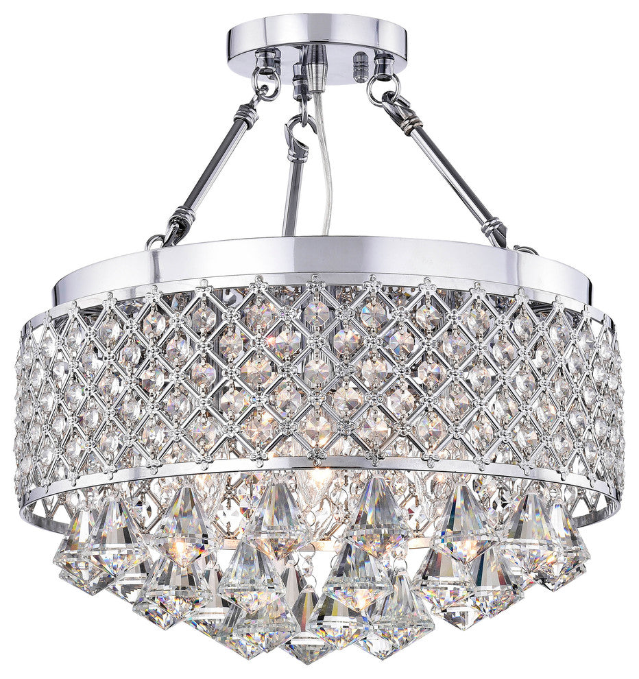 Alessio 4-Light Semi-Flush Mount