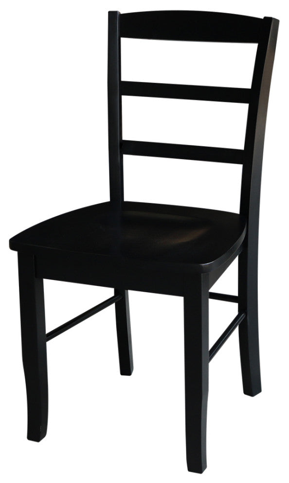 Set of Two Madrid Chairs, Black