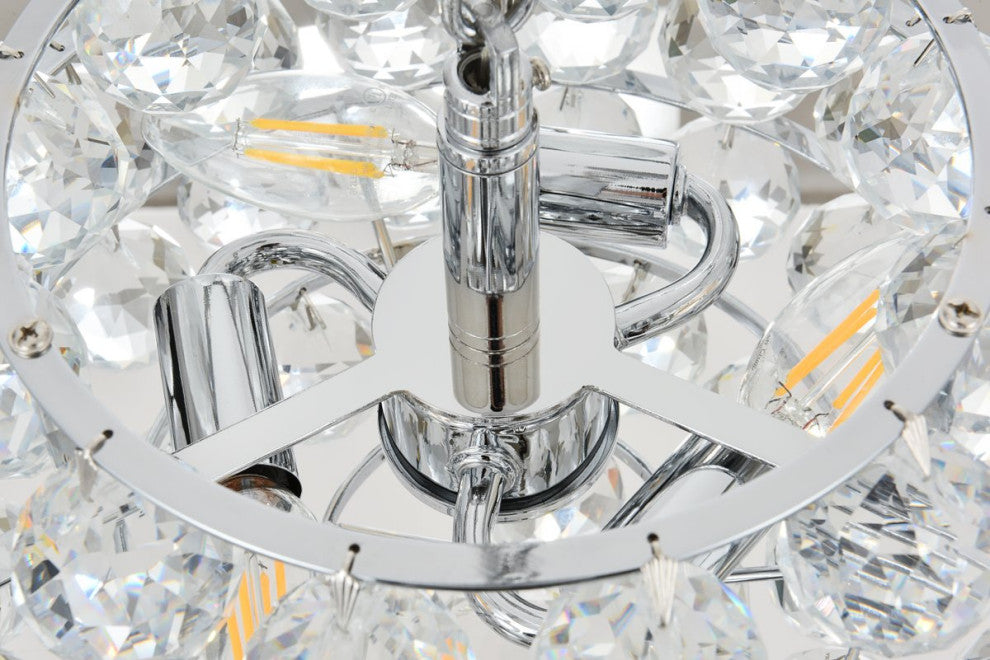 Seren 12" Pendant, Chrome