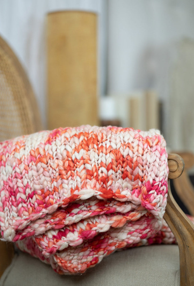 Maddison Throw Blanket, Sunset