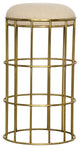 Ryley Counter Stool, Gold Finish