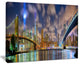 "Manhattan in Memory of September 11" Canvas Print40"x30"