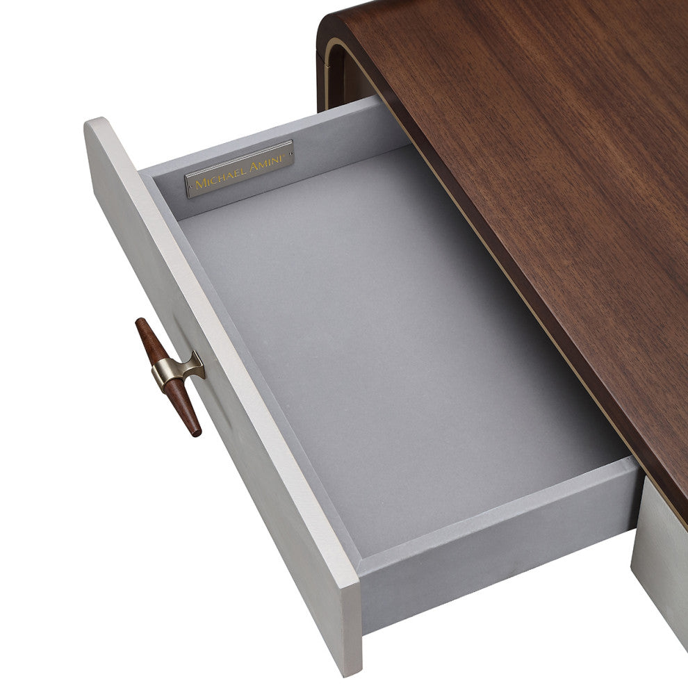 Houston Vanity Desk, Walnut