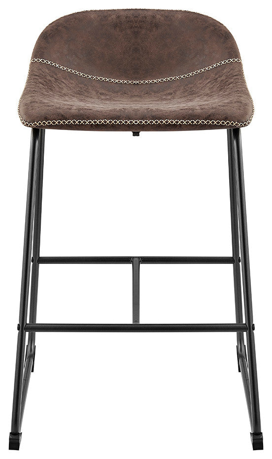 Leighton PU Counter Stool,, Set of 2