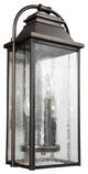 Murray Feiss Wellsworth Three Light Outdoor Wall Sconce OL13200ANBZ