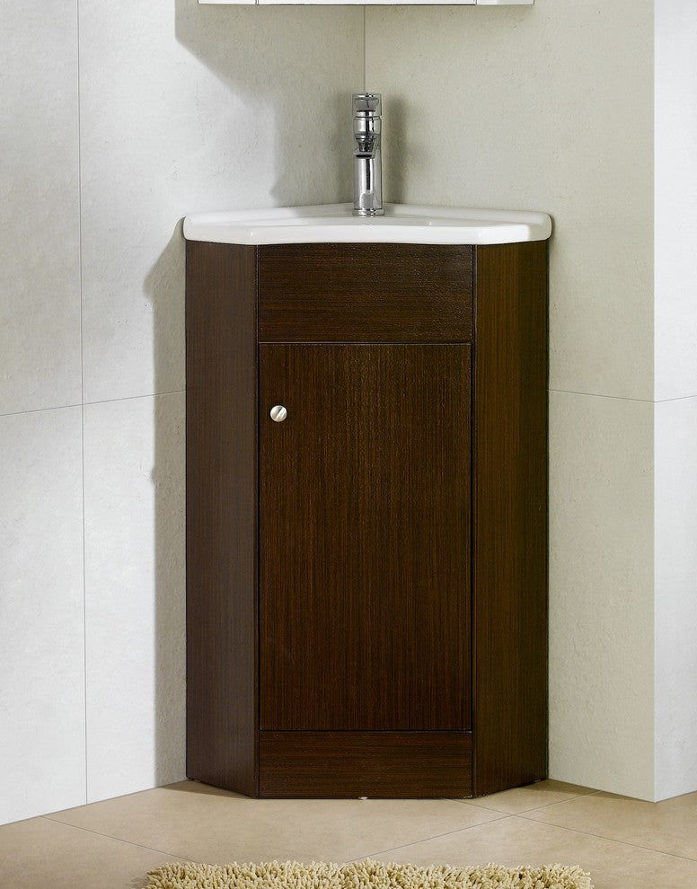 Fine Fixtures Englewood Collection Vanity, Wenge