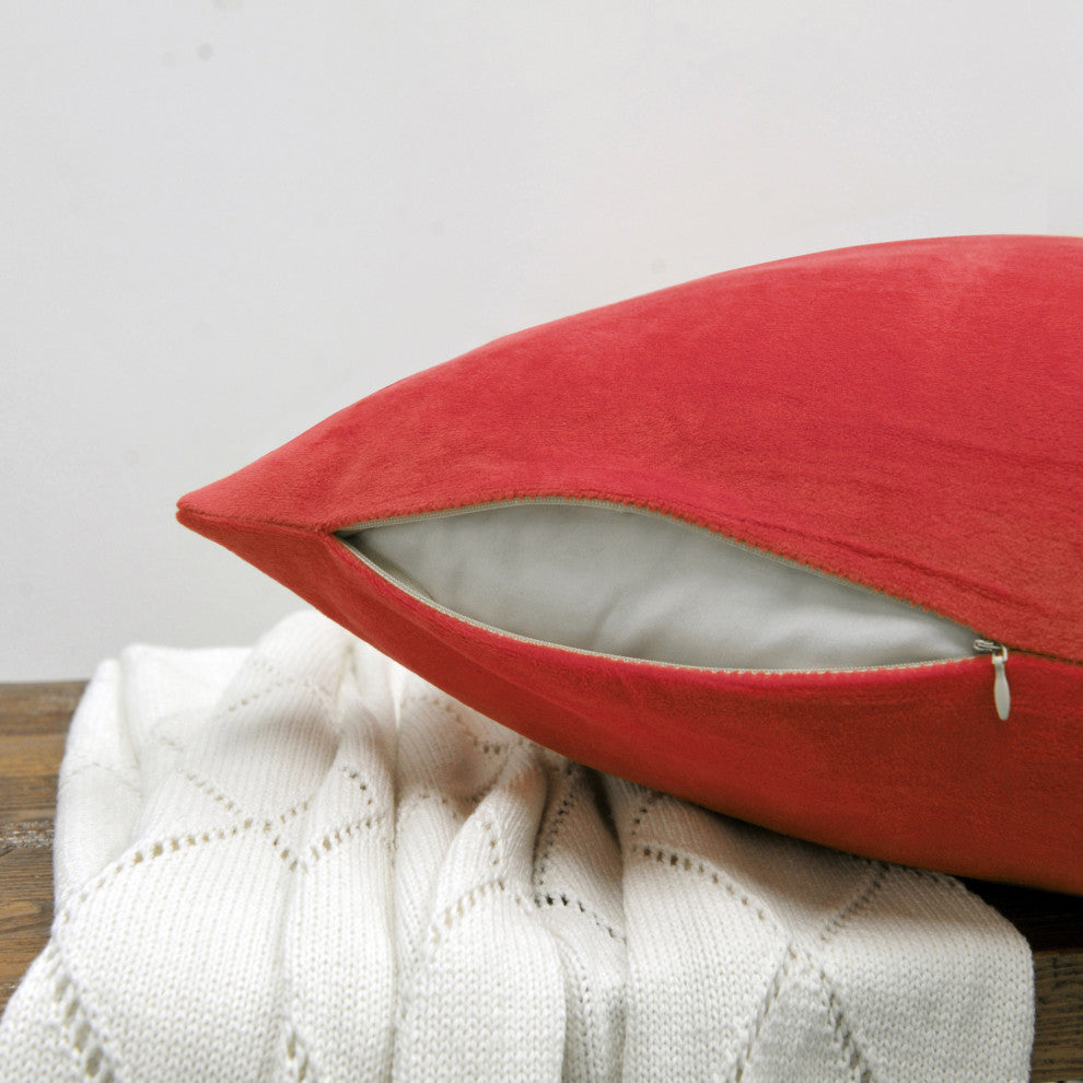 Supersoft Throw Pillow Cover 4 Piece Set, Fiesta