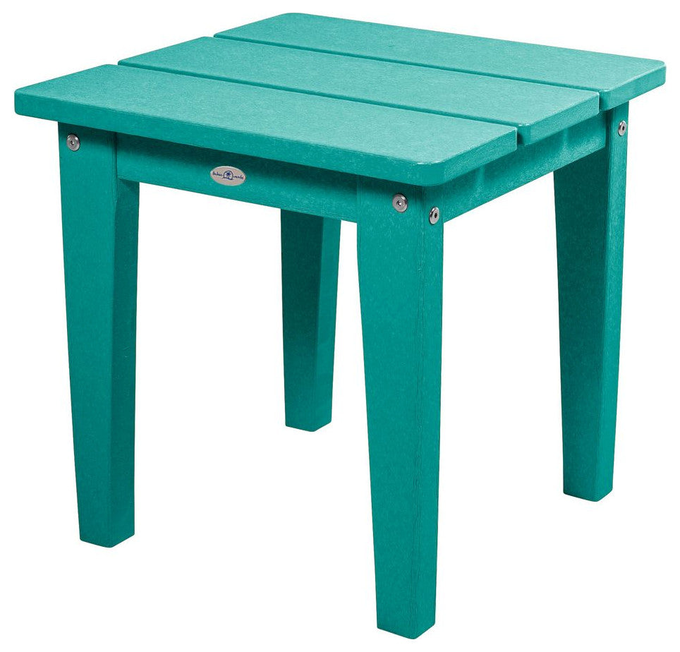 Adirondack Small Side Table, Seashell Blue