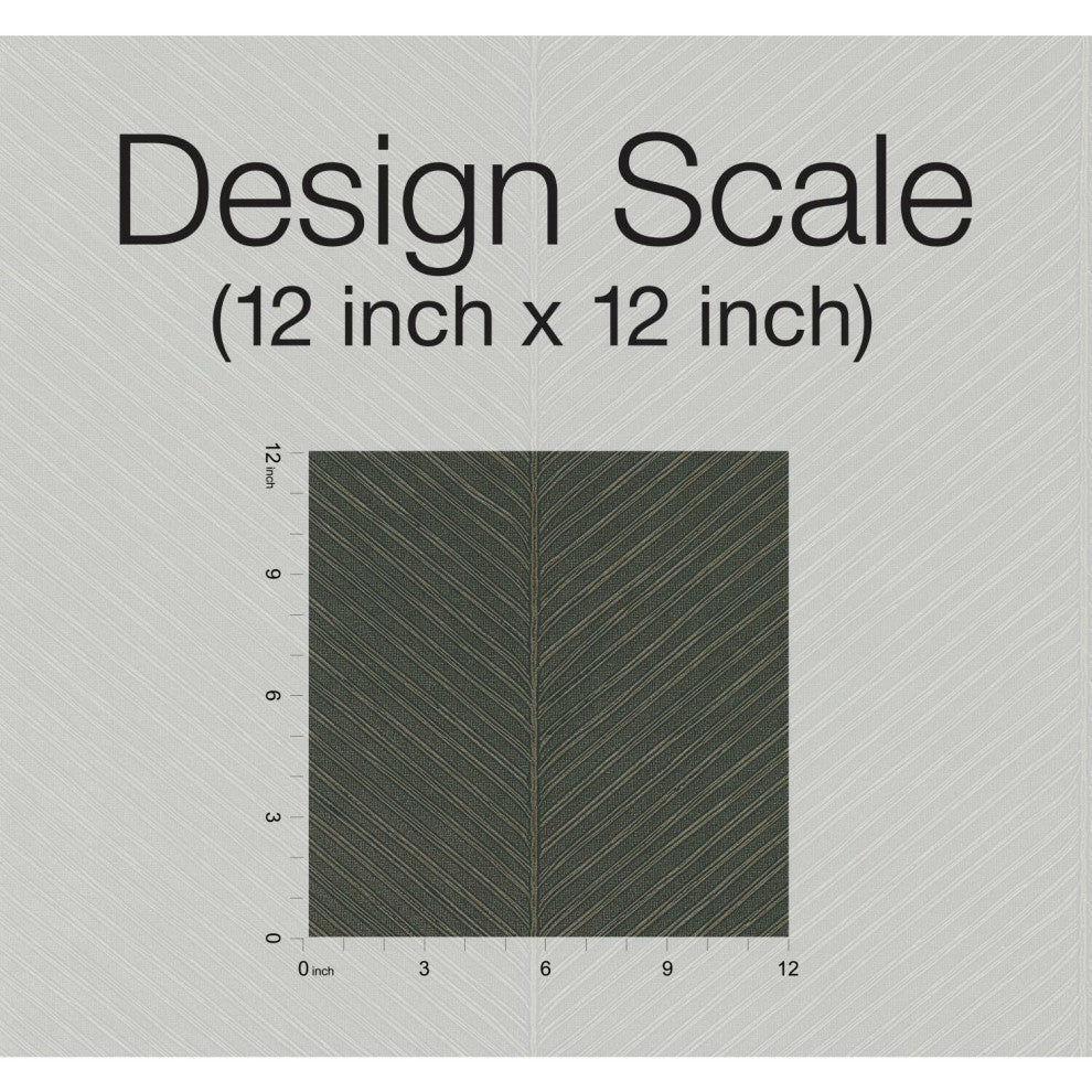 Palm Chevron Wallpaper