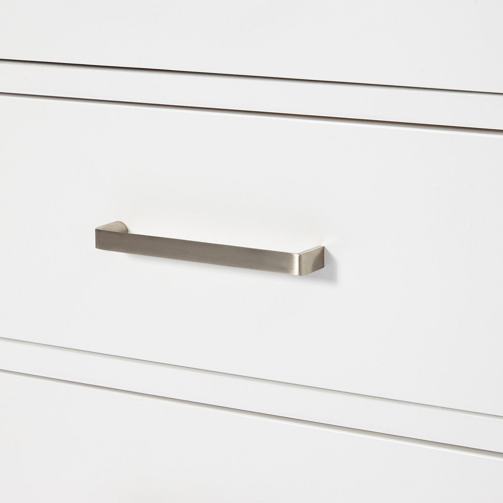 Ariel Cambridge 72" Double Rectangle Sinks Vanity, Carrara Quartz