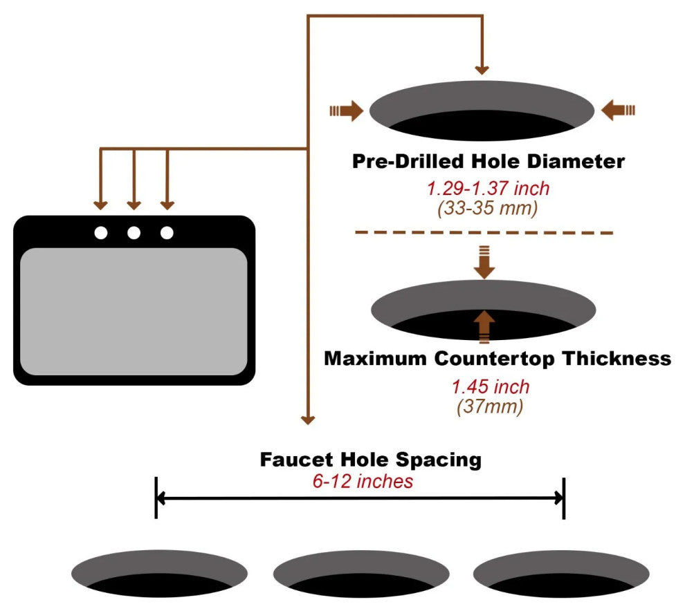 Bathroom Sink Faucet Basin Faucets Widespread 2-Handle Drain Brushed Nickel
