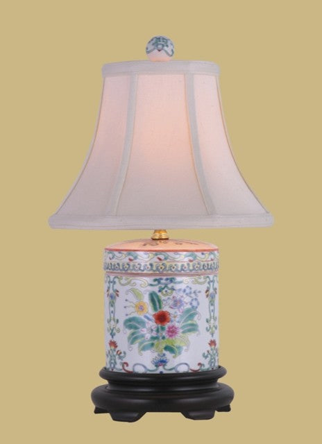 Blossom Porcelain Jar Table Lamp