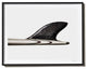 "Hobie Longboard" Surf Art Photograph,, Black Frame, 14''x18''