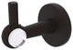 Clearview Robe Hook with Twisted Accents, Oil Rubbed Bronze