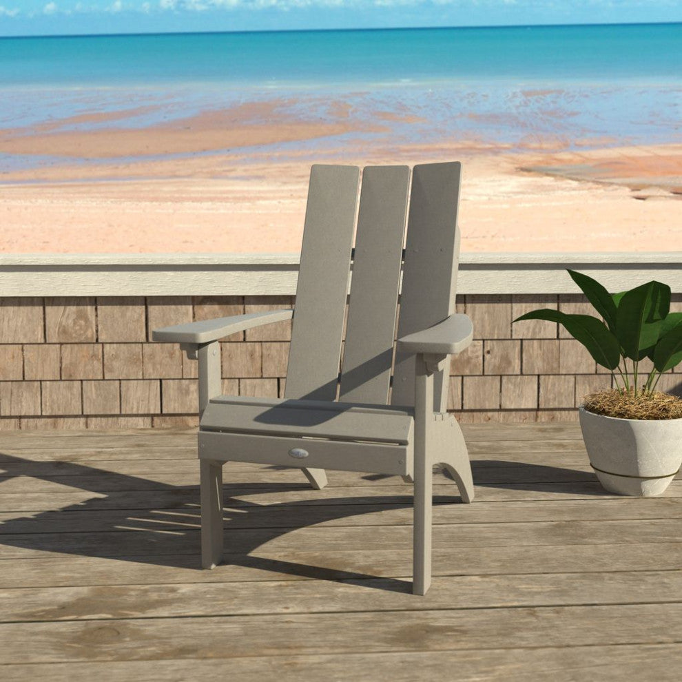 Corolla Comfort Height Adirondack Chair, Cove Gray
