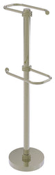 Free Standing Two Roll Toilet Tissue Stand, Polished Nickel