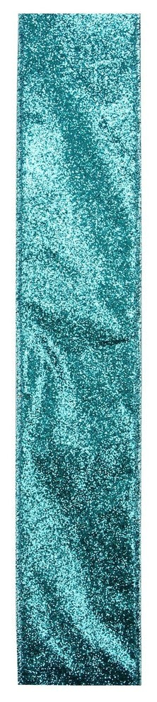 Shimmering Teal Solid Wired Christmas Craft Ribbon