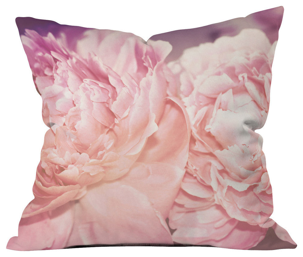 Maybe Sparrow Photography Technicolor Outdoor Throw Pillow