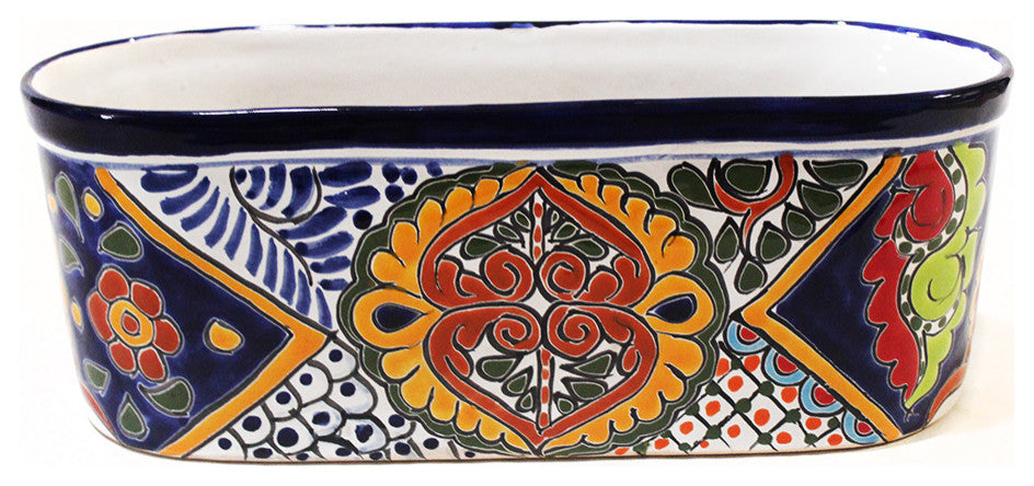 Oval Window Box, 13.50"Lx5.75"W x 4.75H, F