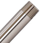 1/2" Ips X 48" Ceiling Mounted Shower Arm With Flange In Oil Rubbed Bronze, Satin Nickel