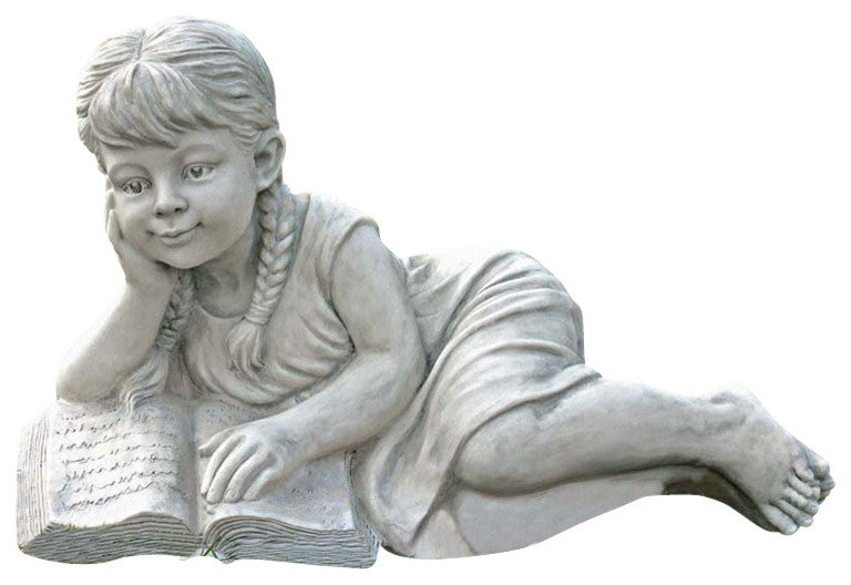 Reading Rebecca Garden Scholar Statue