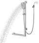 Seville Slide Bar With Handshower, 2.5 GPM, Chrome, Right