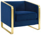 Visualize Accent Club Lounge Performance Velvet Armchair by Modway