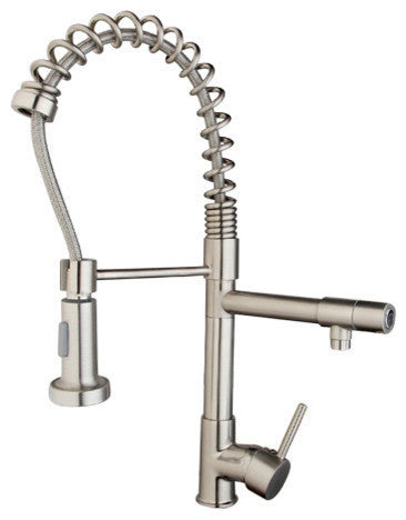 Vienna Single Handle Pull Down Kitchen Faucet With 360 Degree Rotation