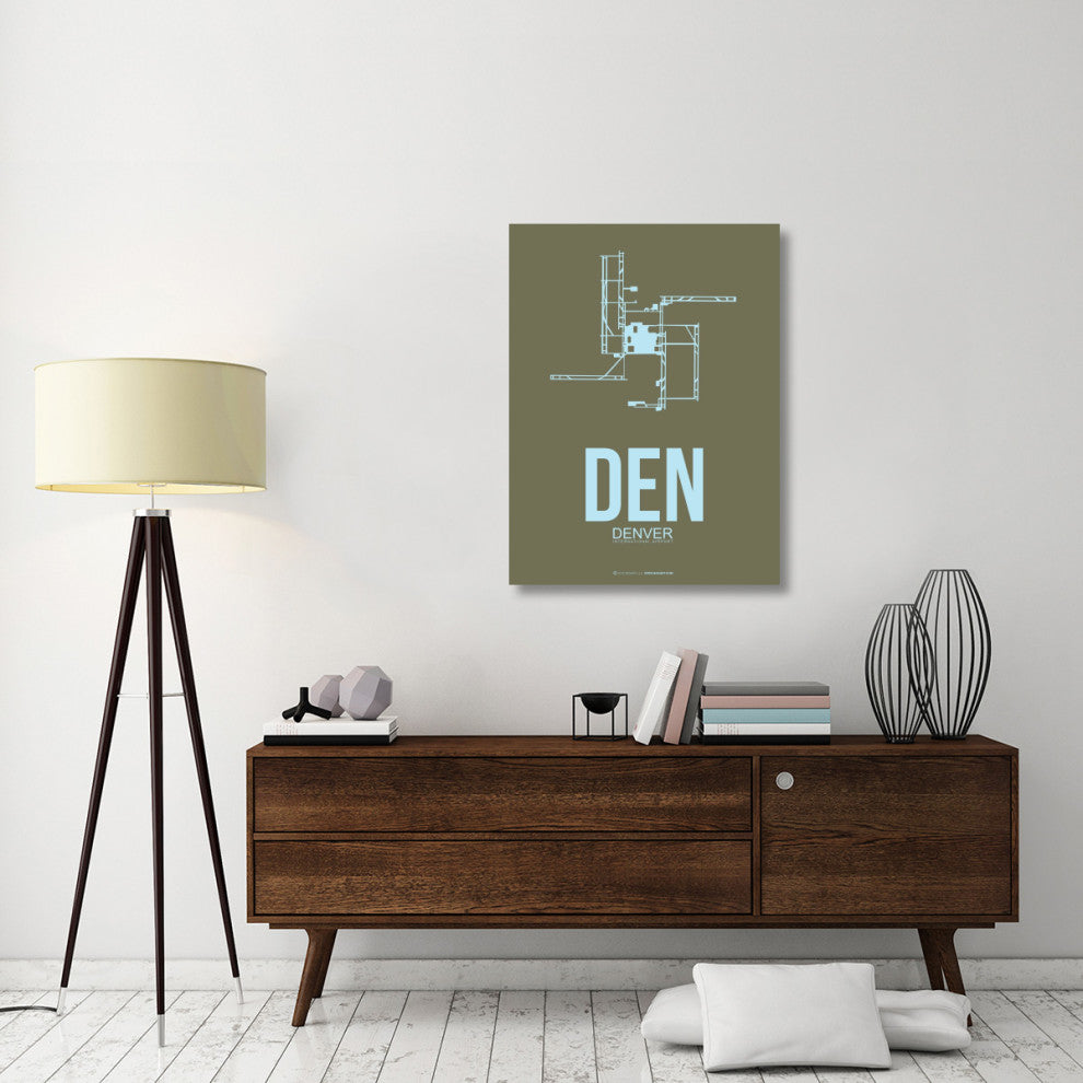 "DEN Denver  Poster 3" Fine Art Print