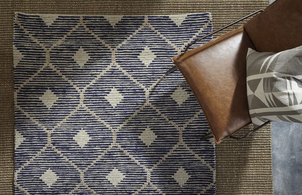 Reign Diamond Hand-woven Area Rug by Kosas Home