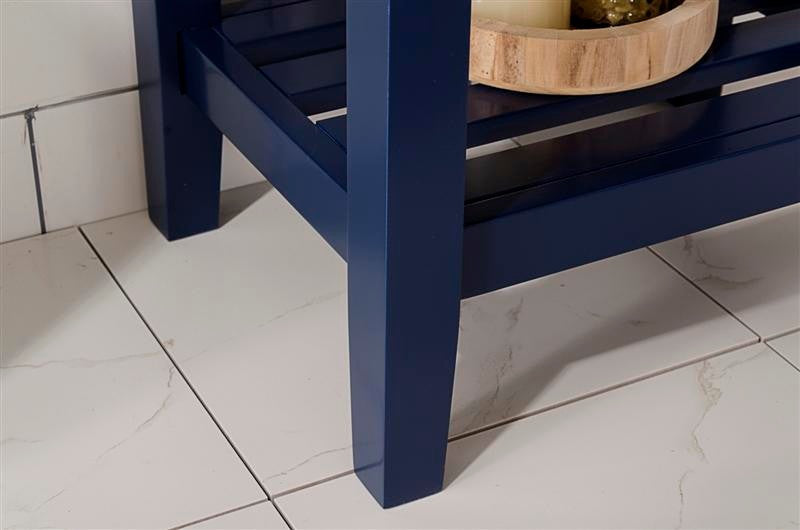 Legion Furniture Colby Single-Sink Vanity, Blue, 18"