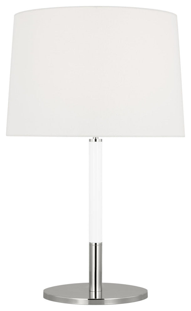 Monroe Medium Table Lamp, Polished Nickel