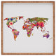 Deny Designs Bianca Green Its Your World Square Tray