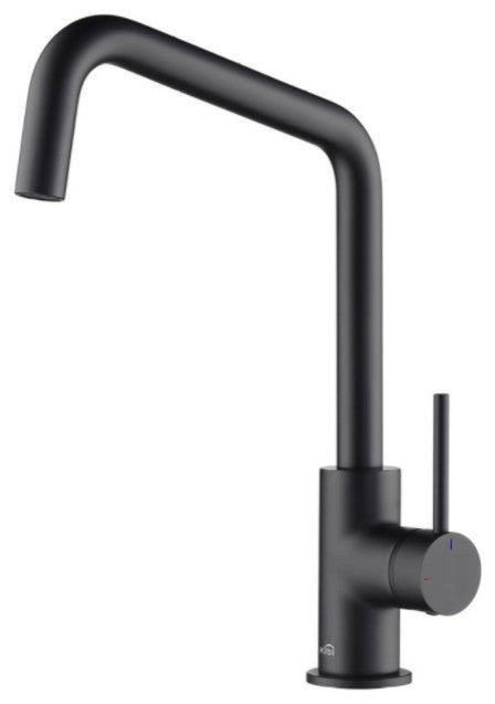 Macon Single Lever Kitchen Bar Faucet, Matte Black