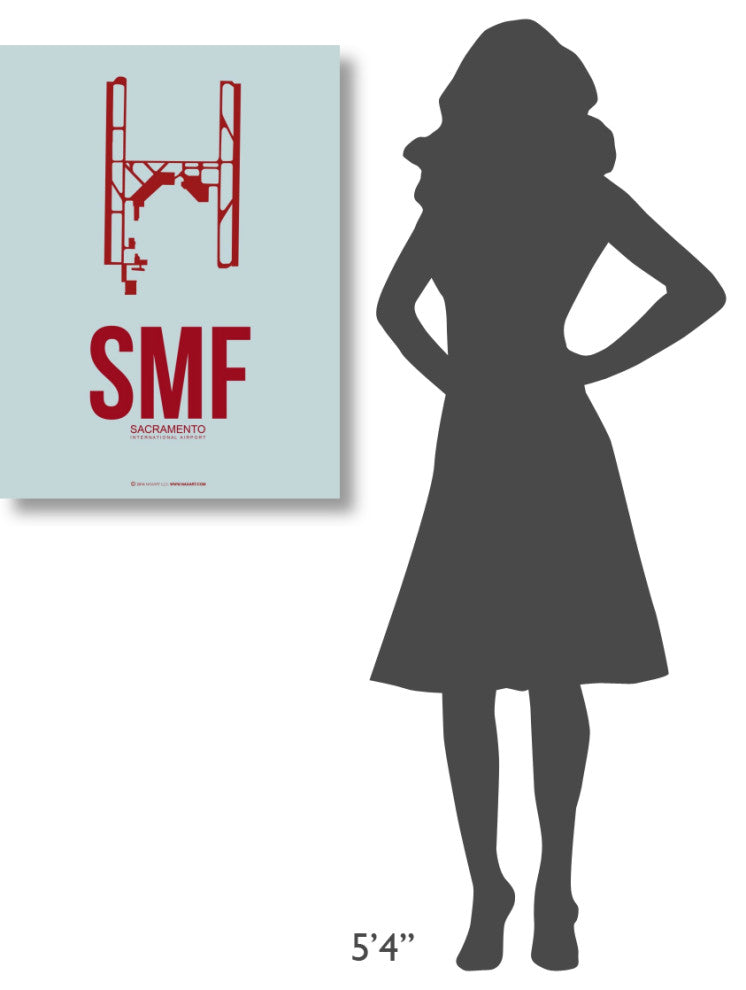 "SMF Sacramento Poster 2" Fine Art Print