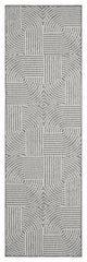 Nourison Natural Texture 2'3" x 7'6" Charcoal Ivory Modern Indoor Rug