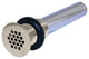 Fauceture Grid Drain without Overflow, Polished Nickel