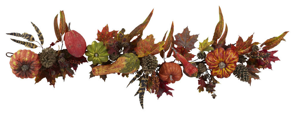 54" Pumpkin and Gourd Garland