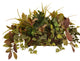 Mixed Silk Greenery Ledge Plant with Laurel and Grasses