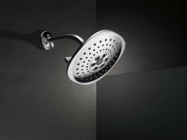 Delta H2Okinetic 3-Setting Raincan Shower Head, Chrome, 52686